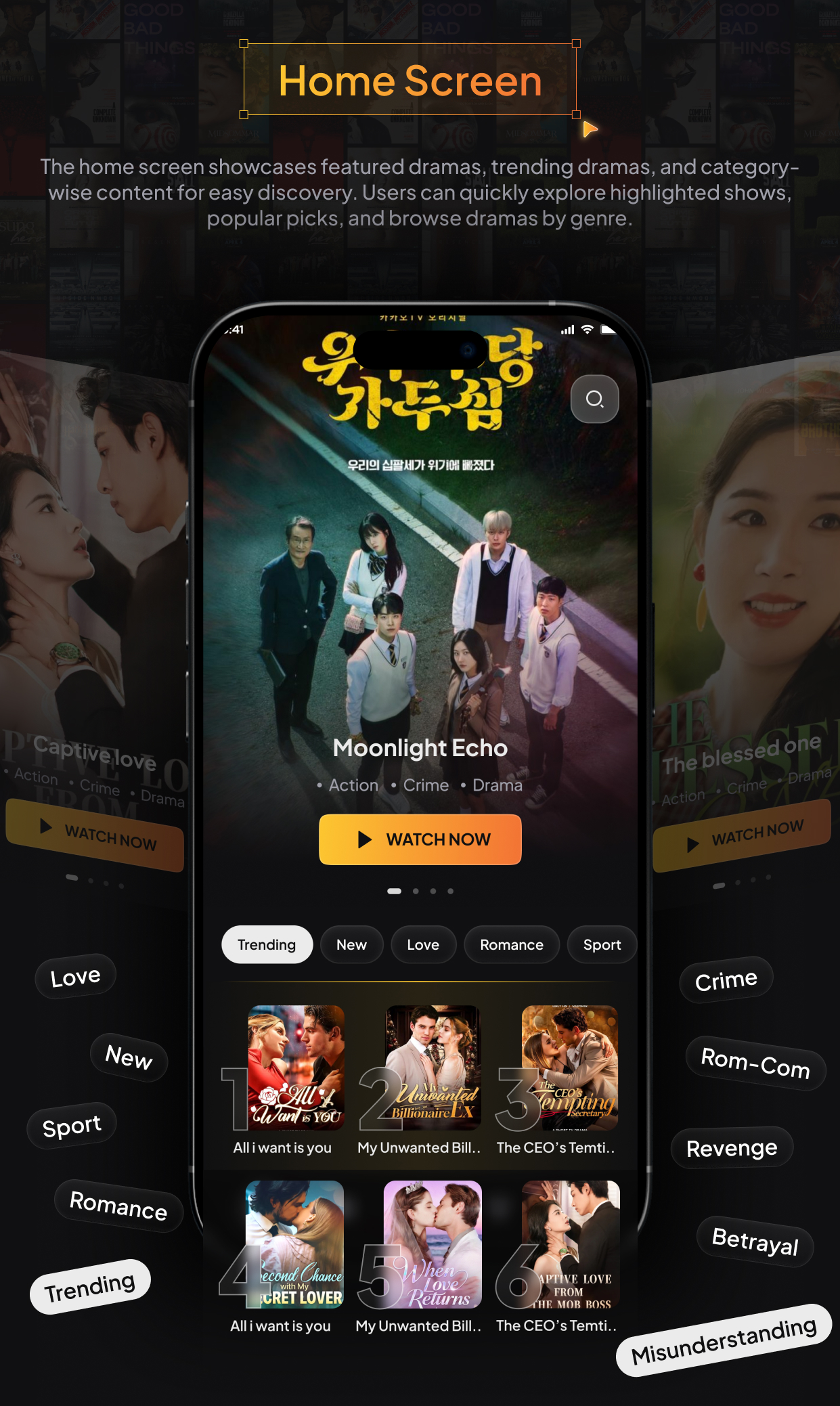 Dramify | Full Short Drama Streaming Flutter App With Laravel Admin Panel - 3