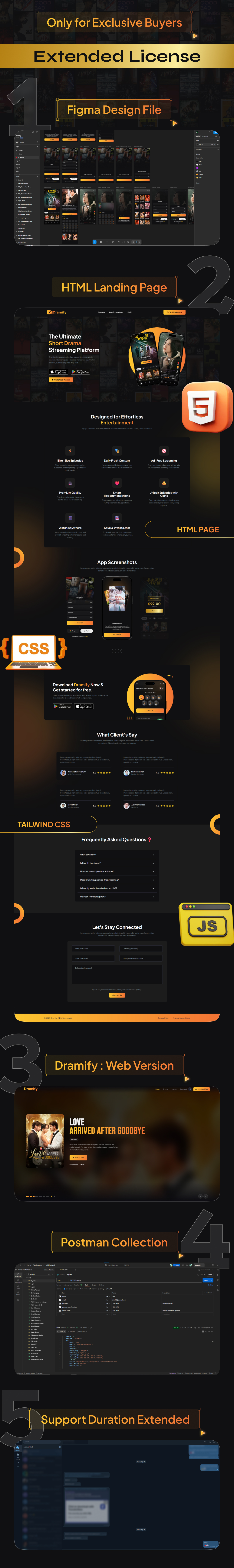 Dramify | Full Short Drama Streaming Flutter App With Laravel Admin Panel - 1